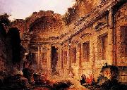 Robert Henri Interior of the Temple of Diana at Nimes Sweden oil painting artist